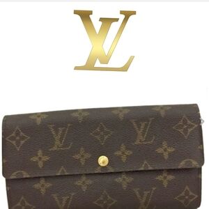 🧧CLASSIC Louis Vuitton Sara Wallet🌈GIFT(COPY)